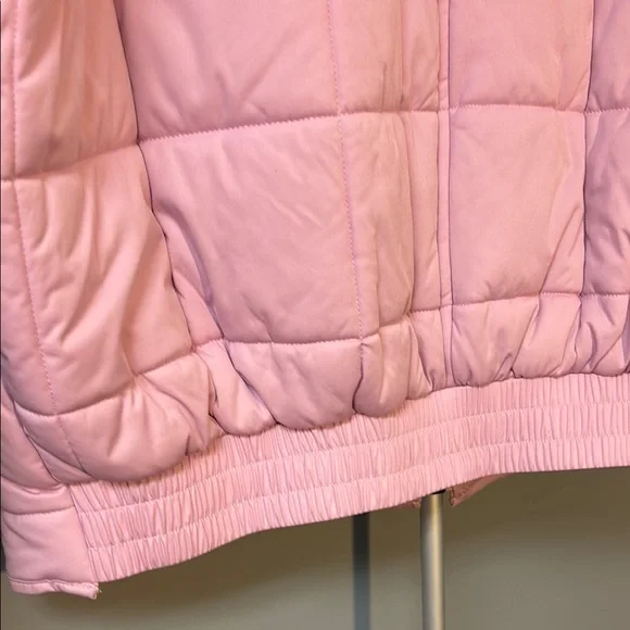 Avec Les Filled Pink Quilted Women's Jacket - Picture 8 of 9